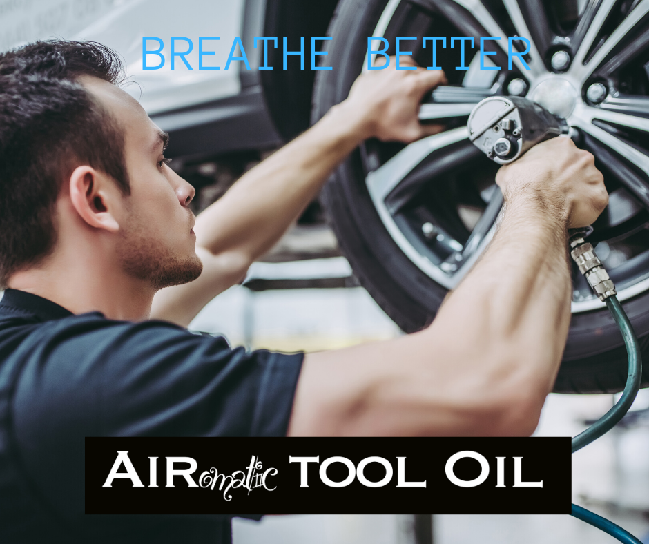 Airomatic Tool Oil for Pneumatic tools, Breathe Better