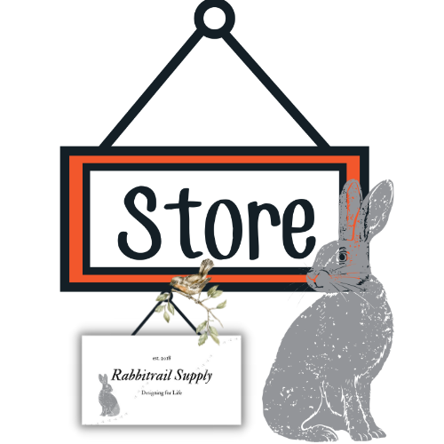 Rabbitrail Supply Store Sign Picture